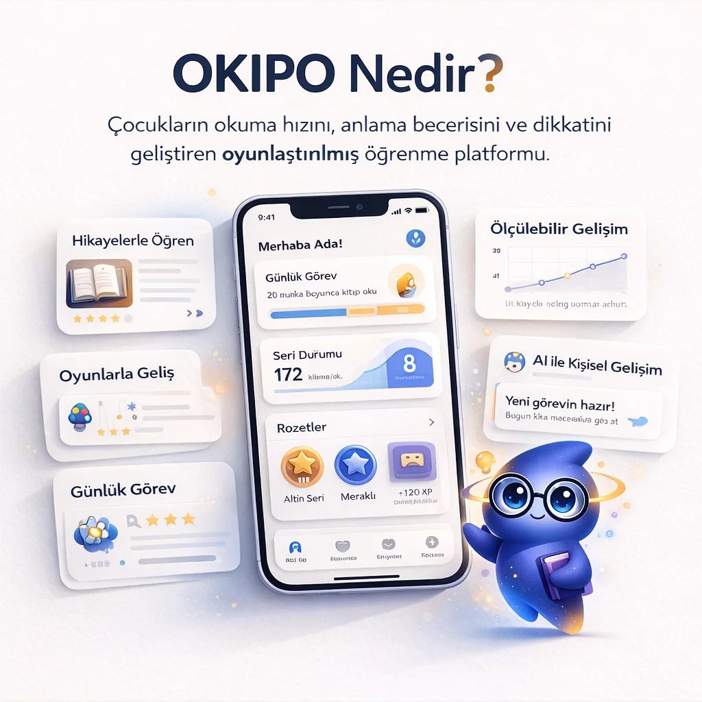 OKIPO Nedir? Çocuklar İçin Yeni Nesil Okuma Platformu